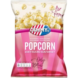 Jimmy's Popcorn, sucré, sachet de 27 g