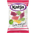 Katja Zure Matjes bonbons, mélange d'arômes de fraise, de pomme, de banane et de cassis, sachet de 250 g