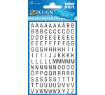 Avery Etiquettes chiffres et lettres A-Z, 120 pieces, noir sur blanc