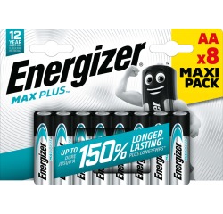 Pile Energizer Max Plus 8x AA alcaline