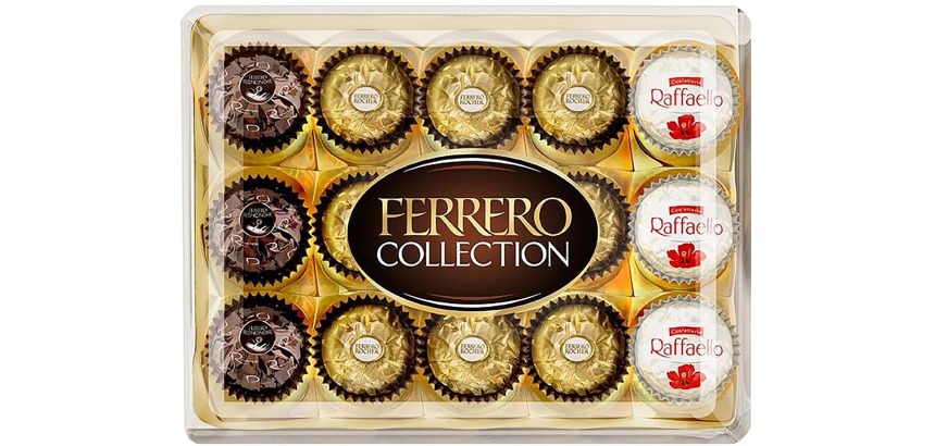 Ferrero Collection, 15 pièces, boîte de 173 g