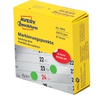 Avery marking dots, diamètre 19 mm, rouleau avec 250 pièces, vert