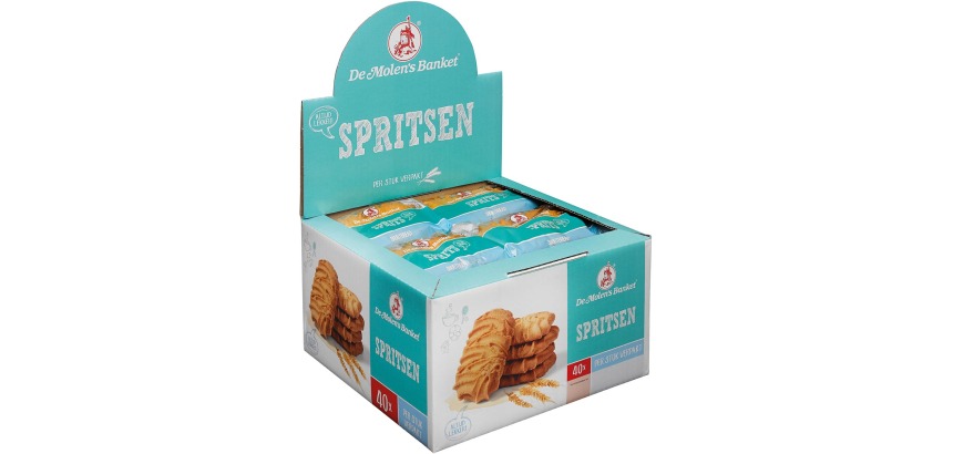 De Molen Spritsen, individually wrapped, 38 g