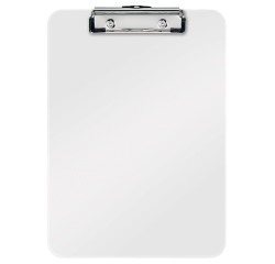 Leitz WOW plaque à pince, ft A4, blanc
