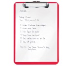 Leitz WOW clipboard, A4 size, red