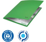 Leitz Recycle chemise à lamelle, en carton, ft A4, vert