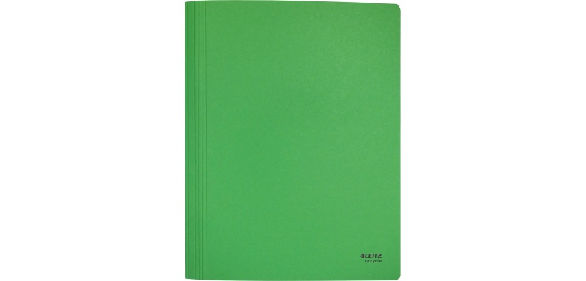 Leitz Recycle Schiebemappe, aus Karton, Format A4, grün