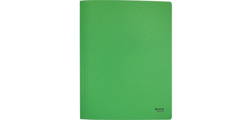 Leitz Recycle chemise à lamelle, en carton, ft A4, vert