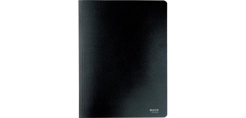Leitz recycled binder, A4 size, 100% recycled cardboard, black
