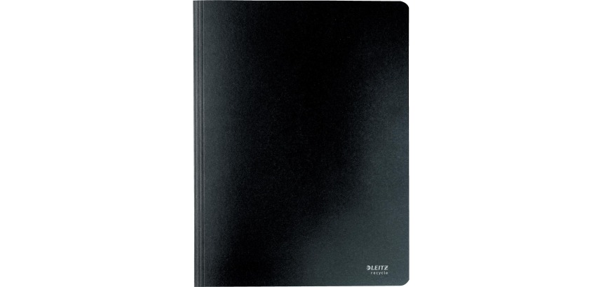 Leitz recycle farde à devis, ft A4, carton 100 % recyclé, noir