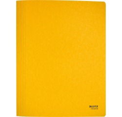 Leitz Recycle chemise à lamelle, en carton, ft A4, jaune