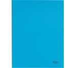 Leitz Recycle chemise à rabats, en carton, ft A4, bleu