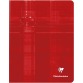 Clairefontaine cahier Metric, ft 16,5 x 21 cm, quadrillé 5x5 mm, rouge