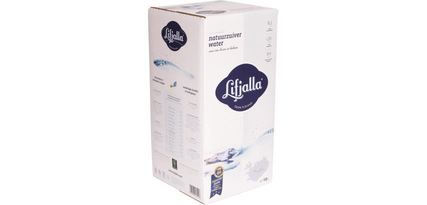 Lifjalla water, 10 l bag-in-box
