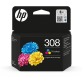 HP cartouche d'encre 308, 120 pages, OEM 7FP20UE, 3 couleurs