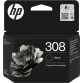 HP cartouche d'encre 308, 160 pages, OEM 7FP21UE, noir