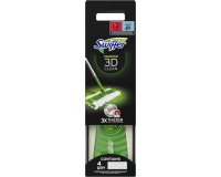 Swiffer vloerreiniger 3D Clean starterkit, met 4 droge en 2 vochtige stofdoekjes