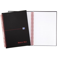 EN_BLACK RED SPIRALE PP A5 L