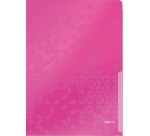 Leitz WOW pochette coin A4, en PP, couleur assorties