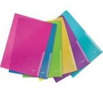 Leitz WOW pochette coin A4, en PP, couleur assorties