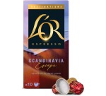 Douwe Egberts L'Or Destinations coffee capsules, Scandinavia, pack of 10 pieces