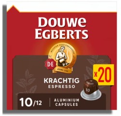 Douwe Egberts Espresso-Kaffeekapseln, Paket mit 20 Stück