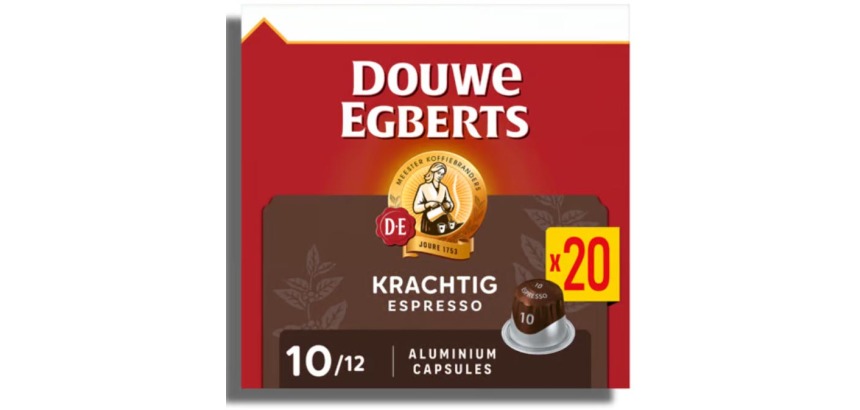 Douwe Egberts Espresso koffiecapsules, pak van 20 stuks