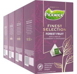 Pickwick thé finest selection, fruits des bois, paquet de 25 sachets
