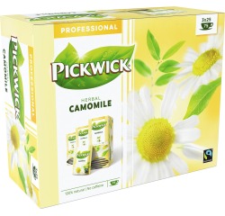 Pickwick thé, camomille , fairtrade, paquet de 25 sachets