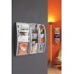 Paperflow présentoir de documents mural argent