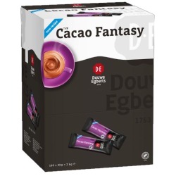 Douwe Egberts instant stick, Cacao fantasy, 20 g, boîte de 100 stuks