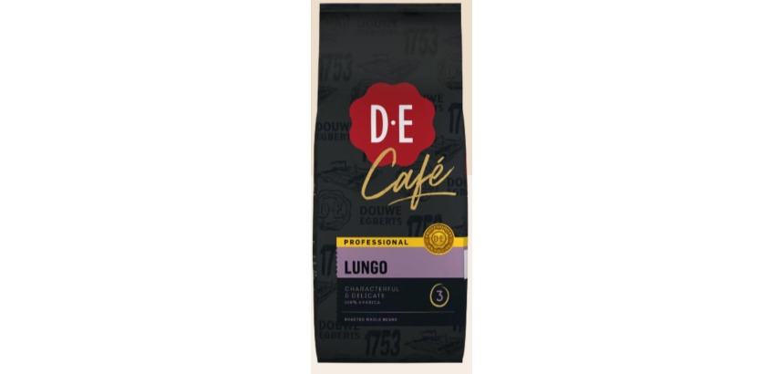 Douwe Egberts Lungo coffee beans, 1 kg pack
