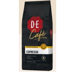 Douwe Egberts café en grains Espresso, paquet de 1 kg