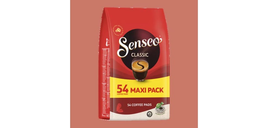 Douwe Egberts SENSEO Classic, sachet de 54 dosettes de café