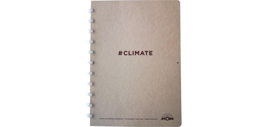 Atoma Climate cahier, ft A5, 144 pages, quadrillé 5 mm