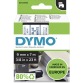 Dymo D1 ruban 9 mm, bleu sur blanc