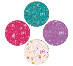 Spiraalblok Oxford Floral B5 lijn 60vel assorti