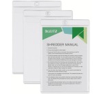 Insteekmap U-model Leitz Premium met ophangoog 0.20mm PVC A5 transparant 50 stuks
