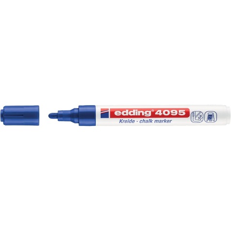 Edding Krijtmarker e-4095 blauw