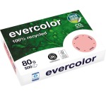 Clairefontaine Evercolor, recycled colored paper, A4, 80gsm, 500 sheets, pink