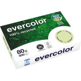 Clairefontaine Evercolor, gekleurd gerecycleerd papier, A4, 80 g, 500 vel, lichtgroen