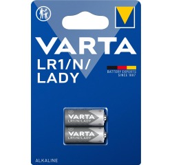 VARTA Knopfzelle 2x LR1/N/Lady Alkaline