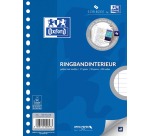 Intérieur Oxford A5 17 perforations ligné 100 feuilles