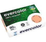 Clairefontaine Evercolor, recycled colored paper, A4, 80g, 500 sheets, salmon
