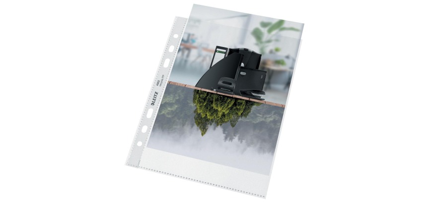 Showtas Leitz Recycle 100µ 6-gaats PP A5 transparant 25 stuks