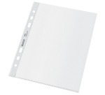 Pochette Leitz Recycle A5 6 perforations PP 100µ transparent 25 pièces