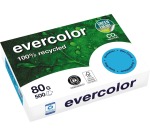 Clairefontaine Evercolor, gekleurd gerecycleerd papier, A4, 80 g, 500 vel, donkerblauw
