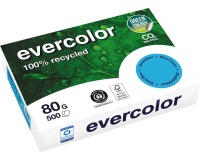Clairefontaine Evercolor, gekleurd gerecycleerd papier, A4, 80 g, 500 vel, donkerblauw