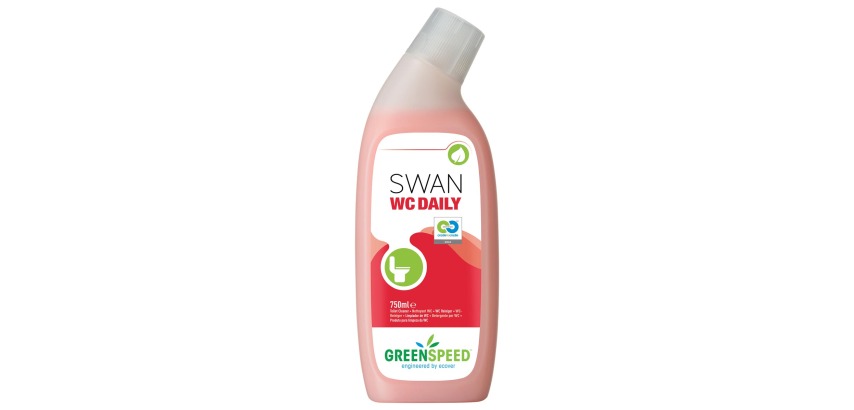 Greenspeed nettoyant toilette Swan WC Daily, parfum frais de pin, flacon de 750 ml