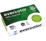 Clairefontaine Evercolor, recycled colored paper, A4, 80g, 500 sheets, lime
